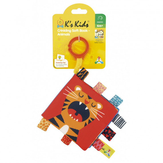 K's Kids 動物小布書 (Crinkling Soft Book - Animals)