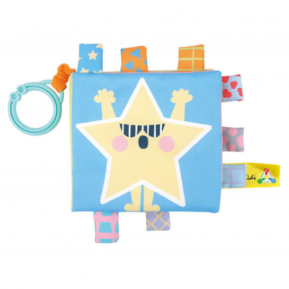 K's Kids 形狀小布書 (Crinkling Soft Book - Shapes) 0m+