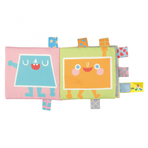 K's Kids 形狀小布書 (Crinkling Soft Book - Shapes) 0m+