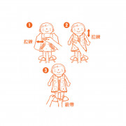 K's Kids 2 in 1 Dress Up Doll (2合1自理訓練布偶)