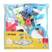 K's Kids 4合1嬰兒玩墊套裝 ( 4 in 1 Baby Gymini Set) 0m+