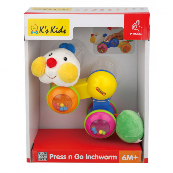 K's Kids 大肌小毛蟲 (Press n Go inchworm) 6m+