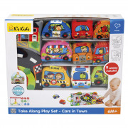 K's Kids 小汽車總動員 (Take along play set- Cars In Town) 6m+