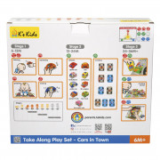 K's Kids 小汽車總動員 (Take along play set- Cars In Town) 6m+