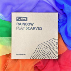 Curios™️ Rainbow Play Scarves 彩虹絲巾套裝