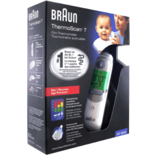 百靈牌 Braun ThermoScan 7 IRT 6520 紅外線嬰兒兒童耳溫槍 白色