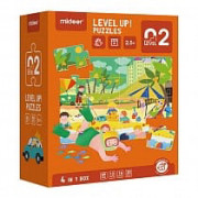 Mideer -階段式拼圖 Level 1-7