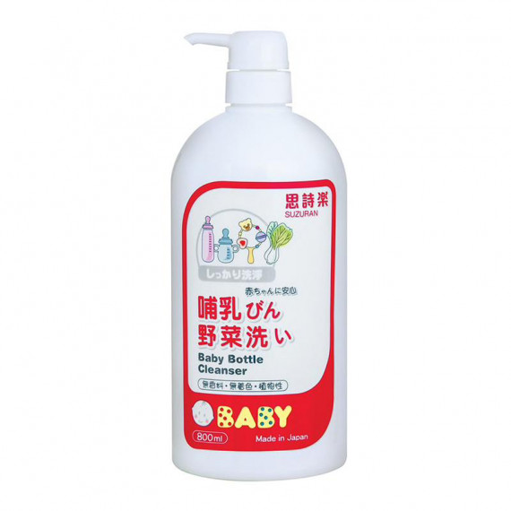 日本製 思詩樂 嬰兒奶瓶蔬果洗潔液 800ml