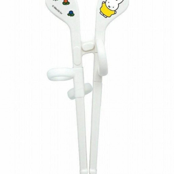 日本 Edison Miffy 米飛兔學習筷 學習餐具 1.5歲以上適用 右手用