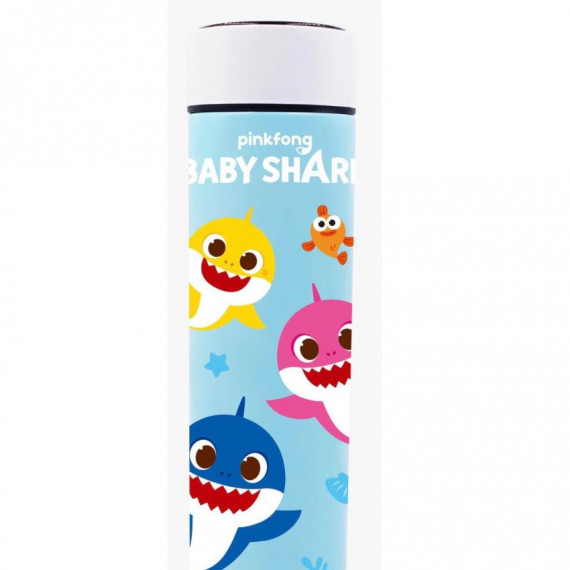 PinkFong x Baby Shark 測溫保溫杯