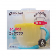 RICHELL 泵水式吸管練習杯 150ml (6個月起)