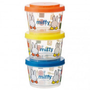 日本製 Miffy 零食盒240ml x3件套