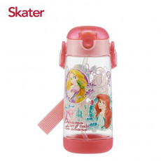 Skater 防漏吸管學習水樽 480ml Disney Princess 公主系列