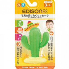 日本 KJC EDISON mama 仙人掌牙膠(3個月以上)