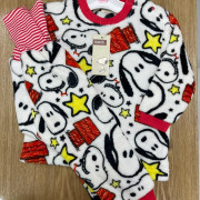 Snoopy 保暖包腹絨睡衣