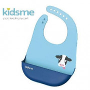 Kidsme 矽膠圍兜