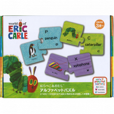 日本育兒  Eric Carle 26字母拼圖