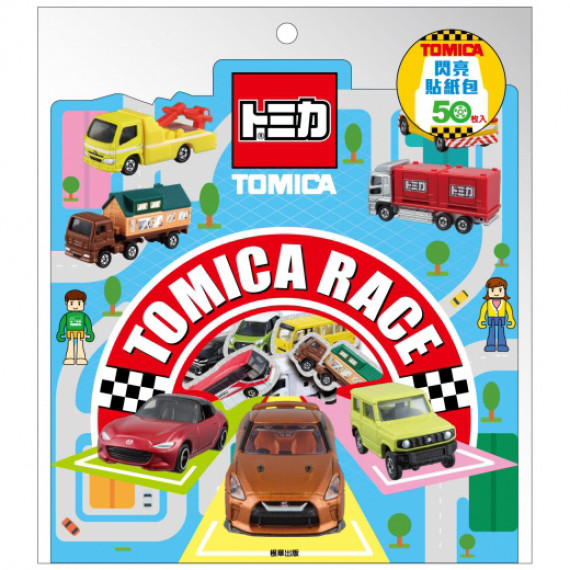 Tomica 閃亮貼紙包(L)