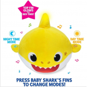 Pinkfong Baby Shark Sing & Snuggle Plush 音樂睡眠毛絨發光公仔