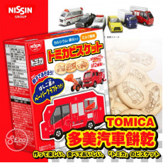 日本直送 TOMICA 餅乾40g ( 附DIY車模型)