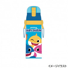 Skater 超輕量直飲不銹鋼保冷瓶 470ml Pinkfong x Baby Shark