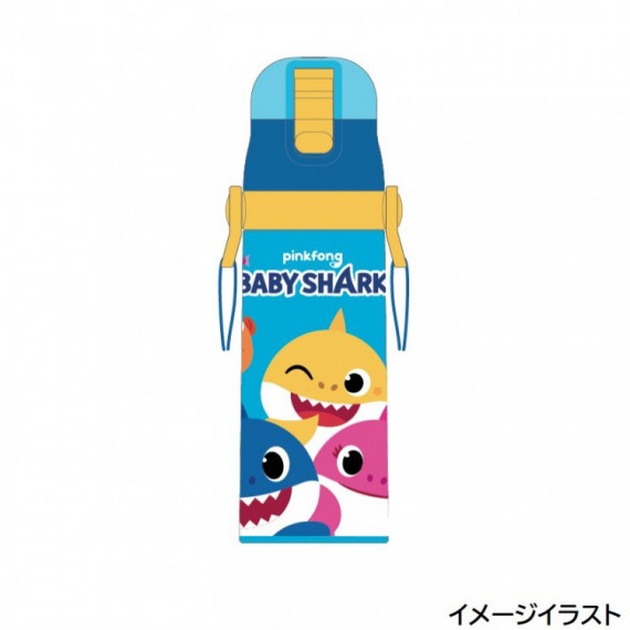 Skater 超輕量直飲不銹鋼保冷瓶 470ml Pinkfong x Baby Shark