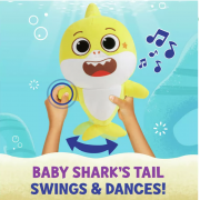 Baby Shark & William Feature Plush 發聲毛公仔