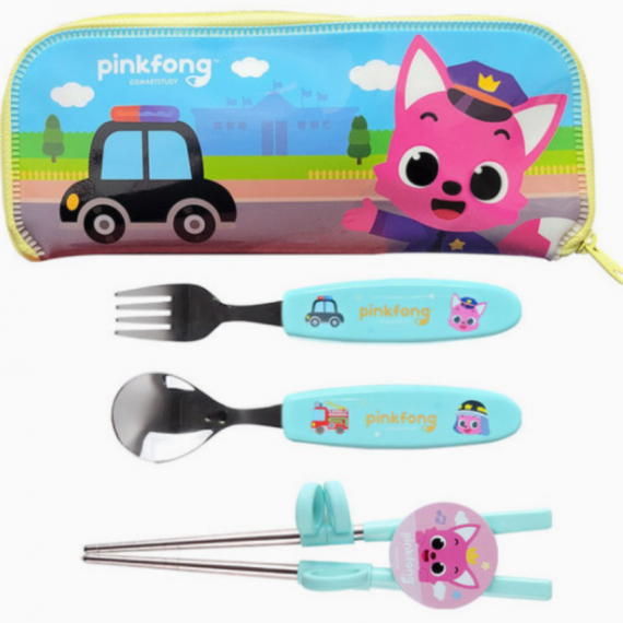 Pinkfong 兒童餐具套裝 