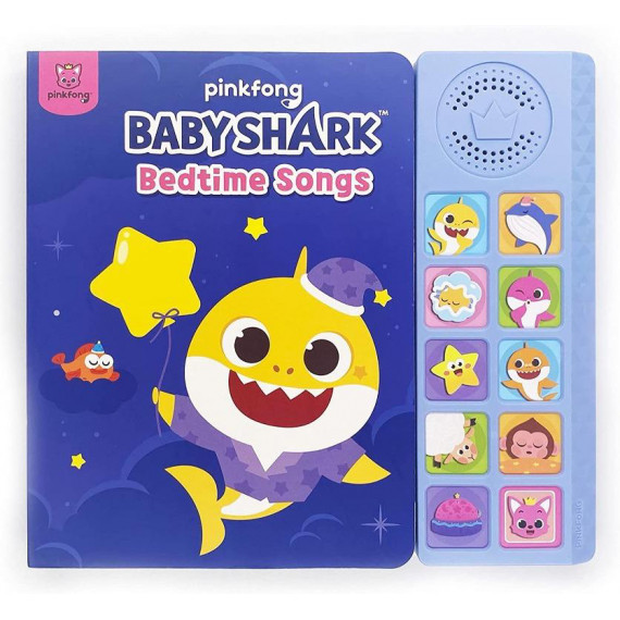 Pinkfong x Babyshark Bedtime Songs 發聲書