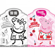 Peppa Pig 粉紅豬小妹 小畫家造型貼畫