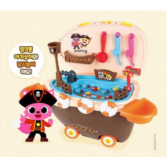 Pinkfong x Baby Shark碰碰狐海盜船釣魚套裝