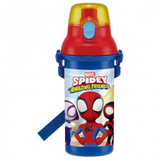 日本製 Skater - 480ml 抗菌直飲水壺 Spider-Man