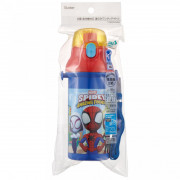 日本製 Skater - 480ml 抗菌直飲水壺 Spider-Man