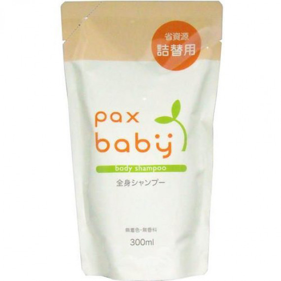 日本Paxbaby 嬰兒泡泡沐浴洗髮露(環保補充包) 300ml