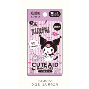 日本製 兒童膠布18入組 Kuromi