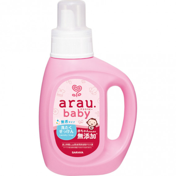 日本Saraya Arau嬰兒 洗衣液 (無香) 樽裝 800ml