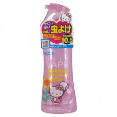 Fumakilla 象球牌 SKIN VAPE Hello Kitty限定版 驅蚊噴霧蚊怕水 200ML（粉紅色蜜桃味）6個月以上