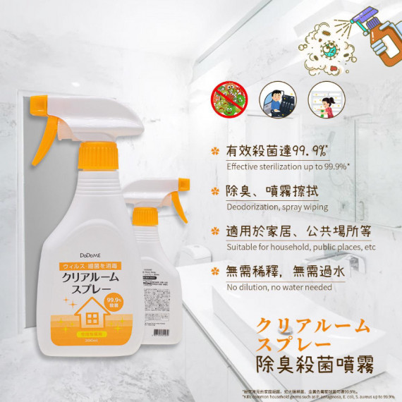 日本Dodome 消毒抗菌噴霧(300ml)