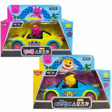 Pinkfong x Baby Shark 回力玩具跑車