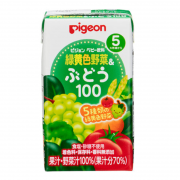 Pigeon 兒童飲料 蔬菜提子汁