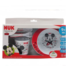 Nuk x Mickey Mouse兒童餐具套裝 9M+