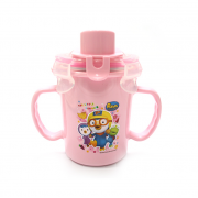 韓國 Pororo 雙鎖不銹鋼吸管水瓶 250ml