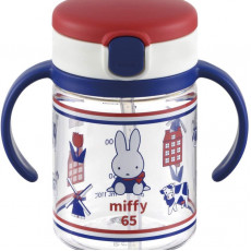 日本RICHELL MIFFY 65TH 吸管水杯 200ML 7M+