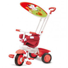 Fisher-Price Classic Plus 幼童3合1三輪車- 可愛牛牛紅