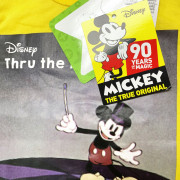 迪士尼Mickey Mouse 90th 短袖T恤 黃色