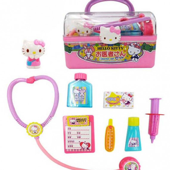 Hello Kitty 醫生玩具附手提盒