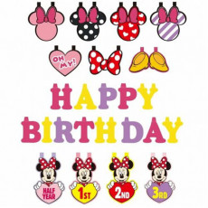 日本直送 Minnie Mouse 生日裝飾