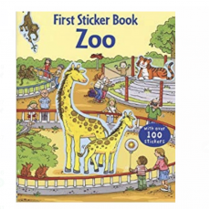 FIRST STICKER BOOK-ZOO