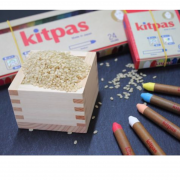 日本製 Kitpas 米造蠟筆24色