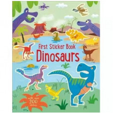 FIRST STICKER BOOK-Dinosours